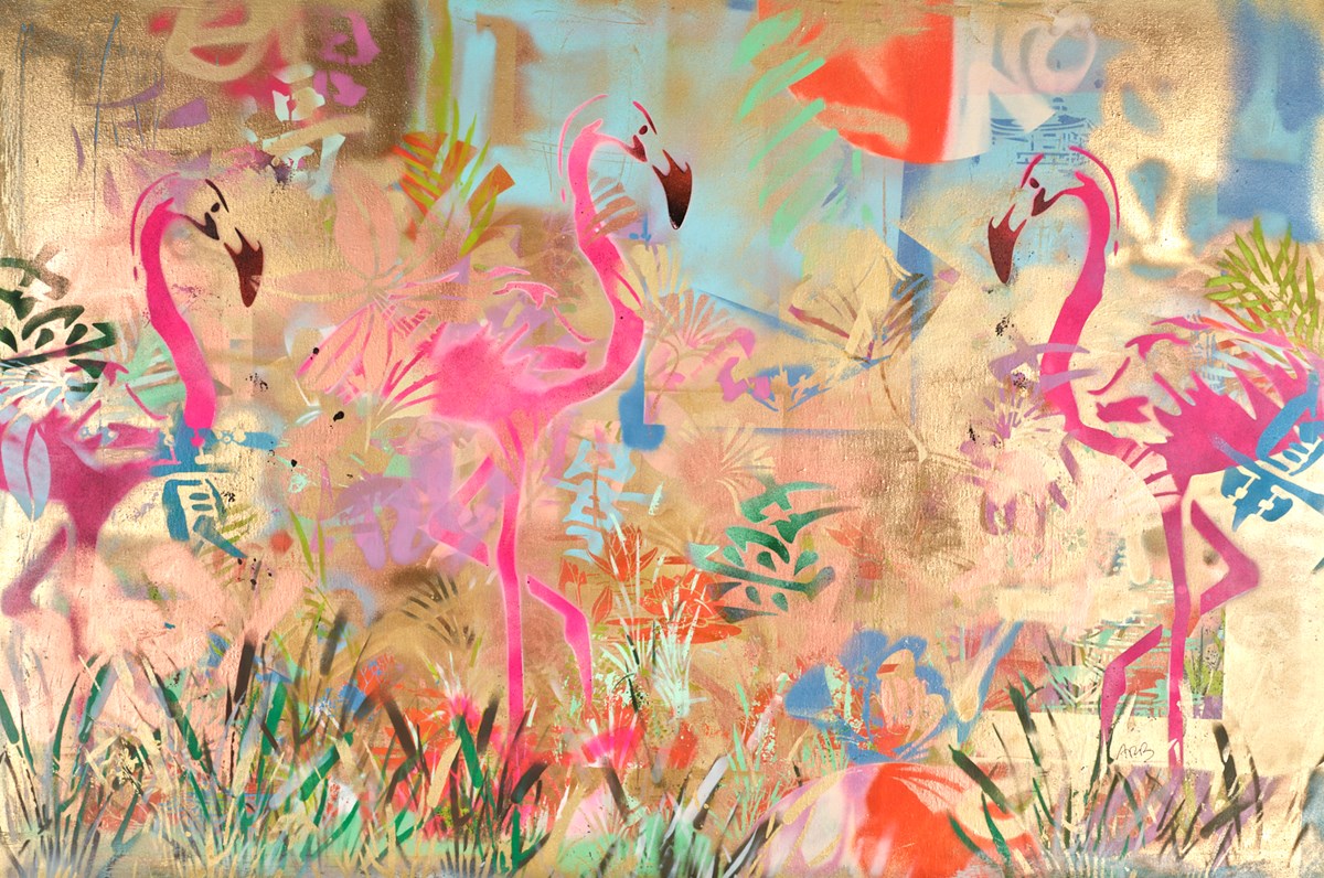 Flamingo Groove by Alexander Rhys | Whitewall Galleries
